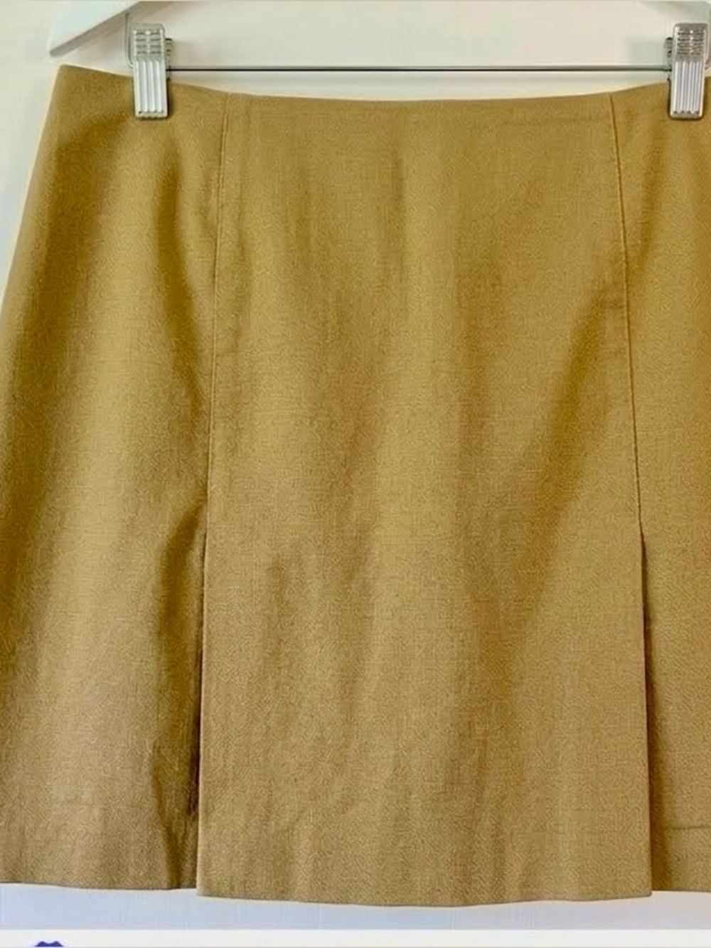 Tribal Mini Skirt in Camel Tan